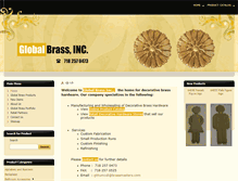 Tablet Screenshot of brassmasters.com